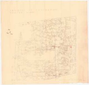 Waldfriedhof Berlin-Zehlendorf: Lageplan 1:1000