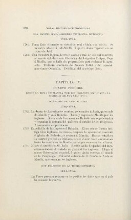 Capítulo IV. Cuarto período