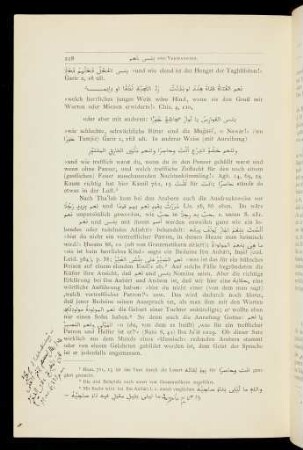 228-236, Nach Tha'lab kam bei den Arabern auch die ...