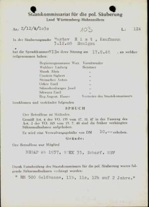 Rist, Gustav