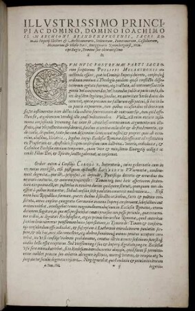 Illustrissimo Prinicpi Ac Domino, Domino Ioachimo II. Marchioni Brandenburgensi, Sacri Romani Impery Electori & Archicamerario, ... , Principi Rugiæ, Domino suo clementissimo S. D.