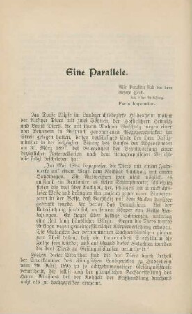 Eine Parallele.