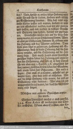 §. 20. Welches mit andern Sprüchen erwiesen wird