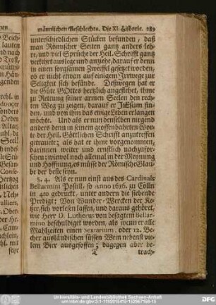 [Die XI. Historie.]