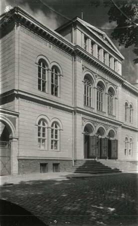 Altes Stadttheater : Frankfurt/Oder. Altes Stadttheater. Straßenfront