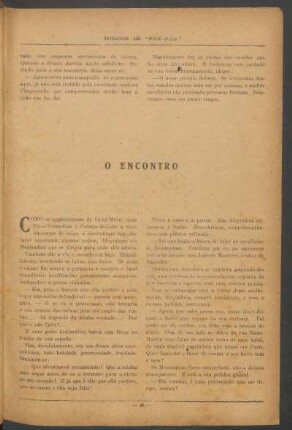 O encontro