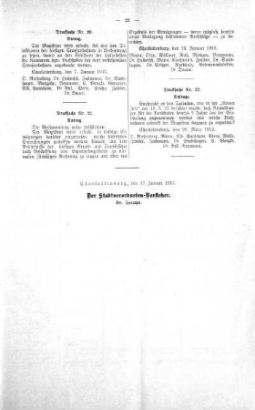 No. 2 (3-22) (20,21,22), 22. Januar 1913