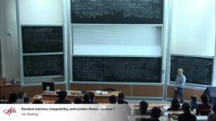 Random matrices, integrability, and number theory - Lecture 1