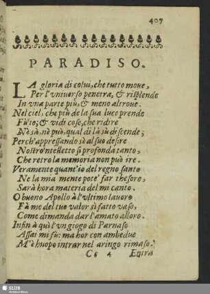 Paradiso