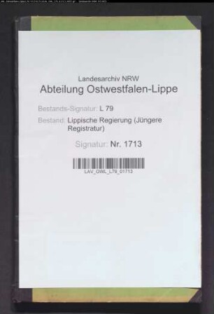 Rechnungen der Landkasse