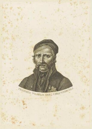 Bildnis des Friedrich Wilhelm Herz. v. Braunschw. Öls