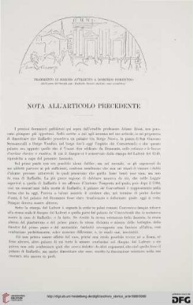 Nota all'articolo precedente