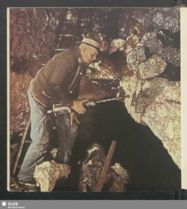Bohrung ins Gestein