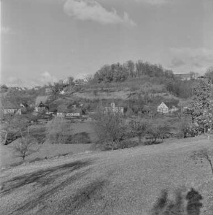 Schanze Gröditz : Ortsteilansicht von Gröditz mit Gröditzer Schanze