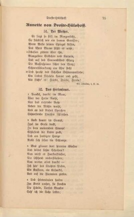 Annette von Droste-Hülshoff
