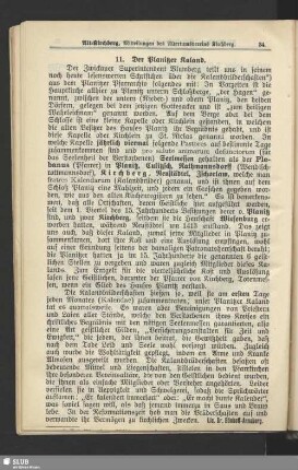 11. Der Planitzer Kaland