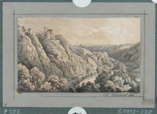 Die Begerburg im Plauenschen Grund bei Dresden