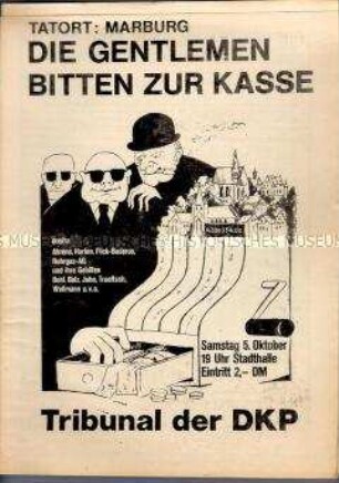 Sonderdruck der DKP Marburg zur Kommunalwahl 1974