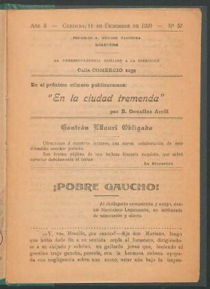 1920003700: Pobre gaucho