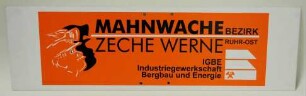 Mahnwache Zeche Werne