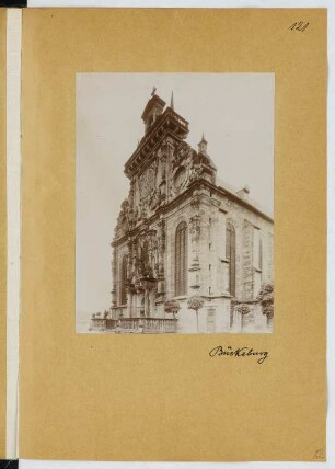 Stadtkirche, Bückeburg: Ansicht (aus: Skizzen- und Fotoalbum 22)