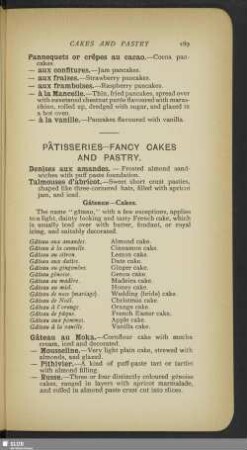 Pâtisseries - fancy cakes and pastry