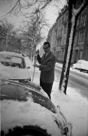 Autofahren im Winter.