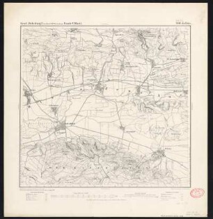 Messtischblatt [4532] = 2600 : Kelbra, 1876 : Messtischblatt [4532] = 2600 : Kelbra. - Aufn. 1853, hrsg. 1868, bericht. 1876. - [Berlin] : Reichsamt für Landesaufnahme, 1876. - 1 Kt. : einfarbig