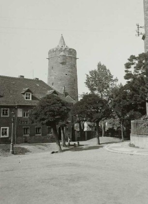 Wendischer Kirchhof, Blick zur Alten Wasserkunst