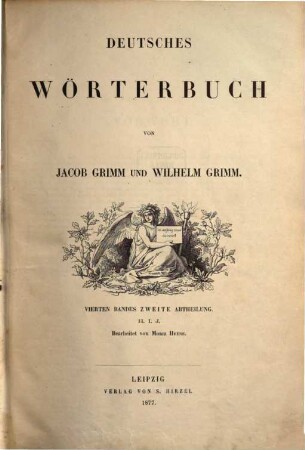 Deutsches Wörterbuch. 4,2, H. I. J.