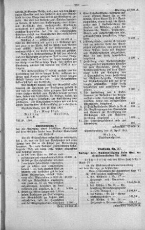No. 11 (144-156) (146,147), 25. Mai 1910