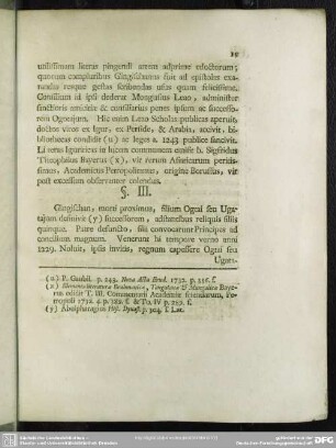 § 3. De filio, successione eius, Ogotoio, eiusque fratribus & agnatis