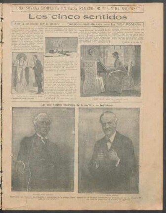 Las dos figuras salientes de la política en Inglaterra : Herbert Henry Asquith [y] Arthur James Balfour