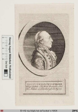 Bildnis Johann Hieronymus Schröter