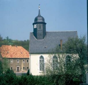 Dorfkirche (1650) : Bahratal-Markersbach. Dorfkirche (1650)