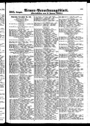 305.Ausgabe. Mittwoch, 6. Januar 1915