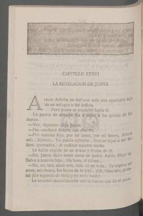 Capítulo XXXVI - La revelación de Juana