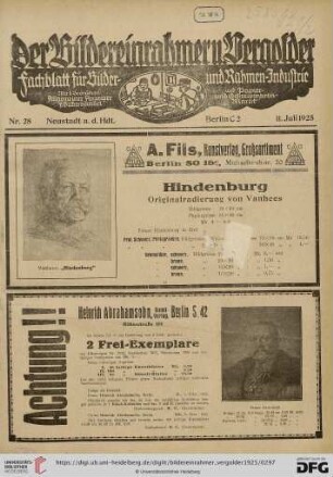 Nr. 28 (11. Juli 1925)