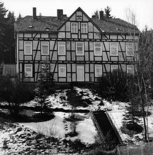 ehem. Verwaltungsgebäude der Zeche Hirschberg; Großalmerode, Weststraße 26