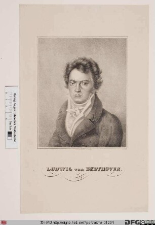 Bildnis Ludwig van Beethoven