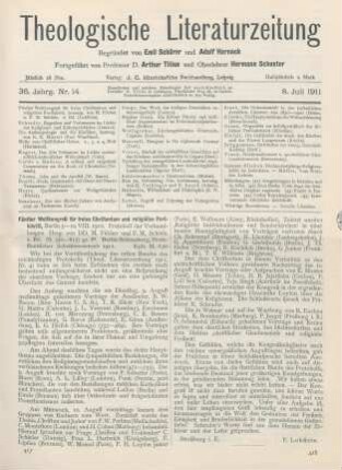 417-418 [Rezension] Fischer, Max, Fünfter Weltkongreß für freies Christentum und religiösen Fortschritt, Berlin 5. bis 10. August 1910. Zweiter Band
