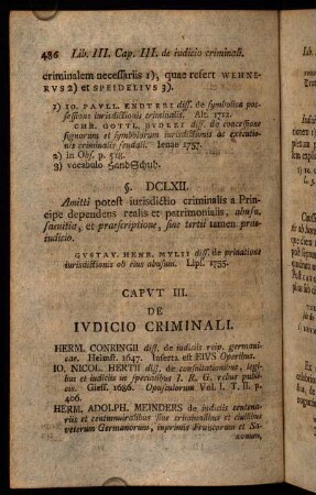486-501, Caput III. - Caput IV.