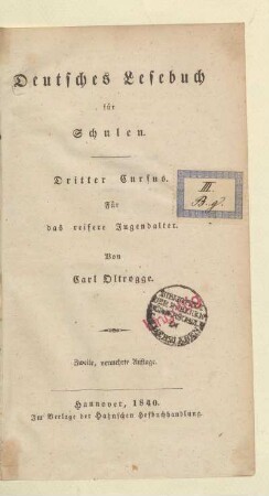 Cursus 3: Für das reifere Jugendalter