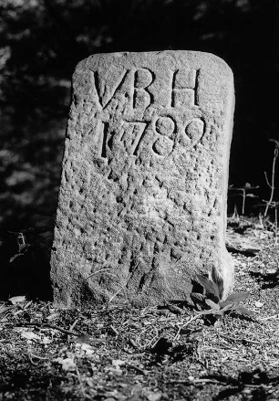 24 Grenzsteine, Soodholz; Bad Sooden-Allendorf, Außerhalb Ortslage