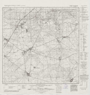 3248 Grüntal (Mark), Topographische Karte 1:25000 (4cm - Karte)