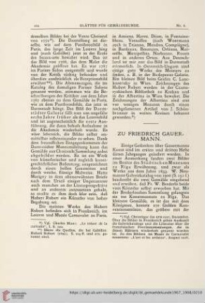 4: Zu Friedrich Gauermann