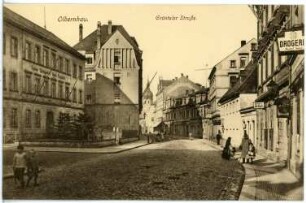Olbernhau. Grüntaler Straße