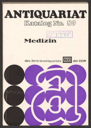 Nr. 89: Medizin