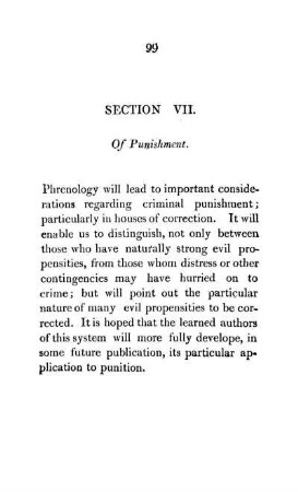 Section VII. Of Punishment.