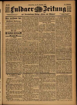 Ausgabe vom Donnerstag, den 16. Dezember 1897.